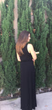 Prima California Simplicity- Long Black Dress